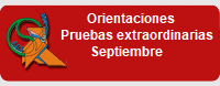 Orientaciones pruebas extraordinarias Septiembre